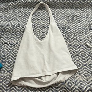 Brandy Melville white halter top